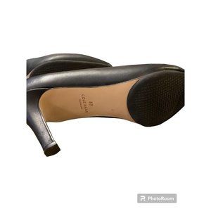 Cole Haan Women's Grand Ambition Pump Black Leather PUMPS Size 8